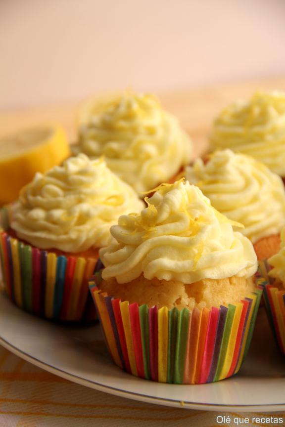 cupcakes con limón