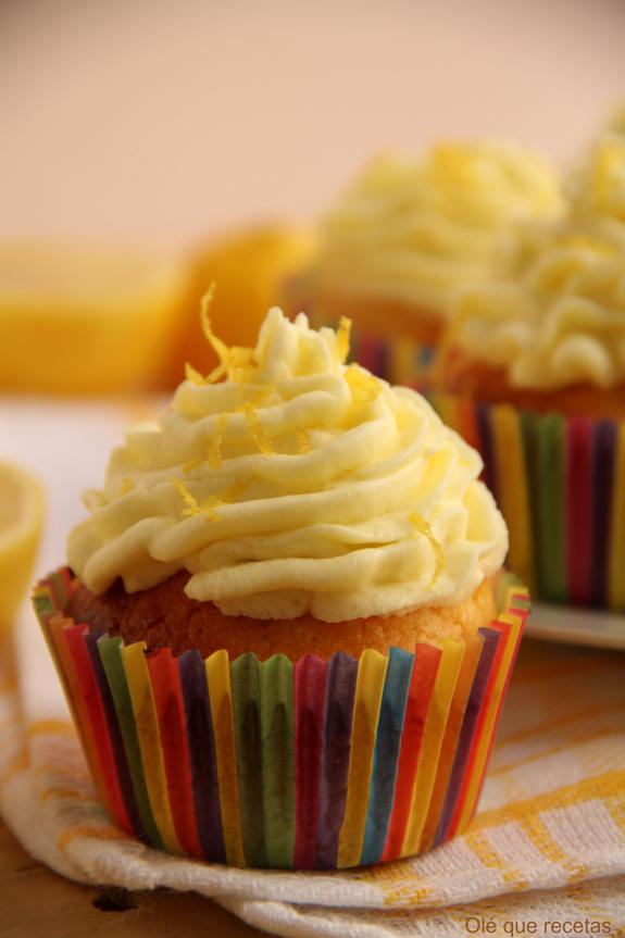 cupcakes con limón