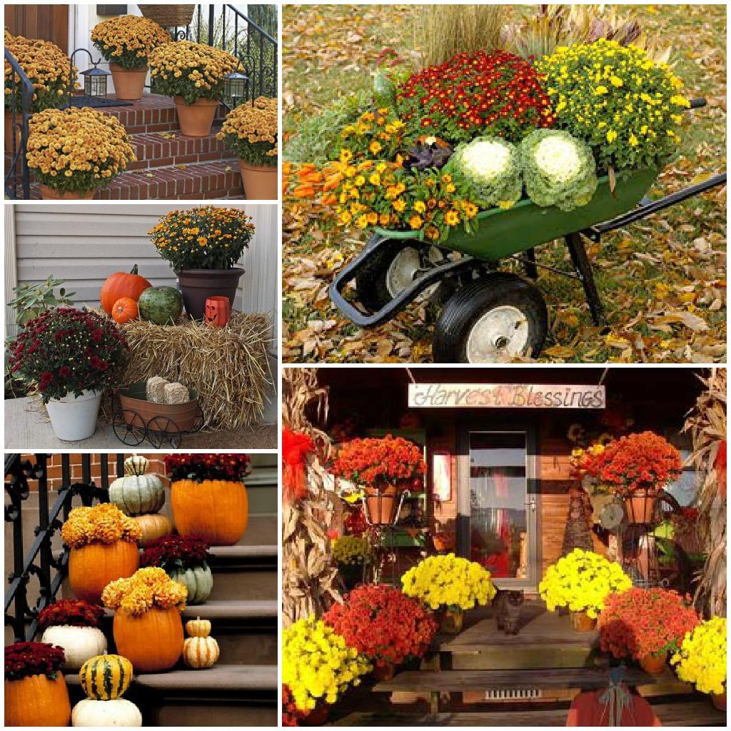 Ideas para decorar exteriores en Otoño | Decoración