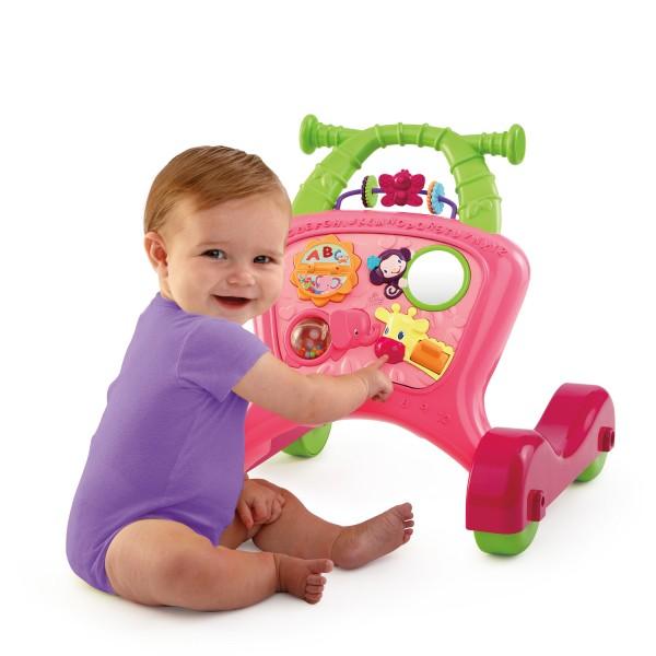 ANDADOR CON ACTIVIDADES SIT TO STRIDE ROSA PRETTY IN PINK