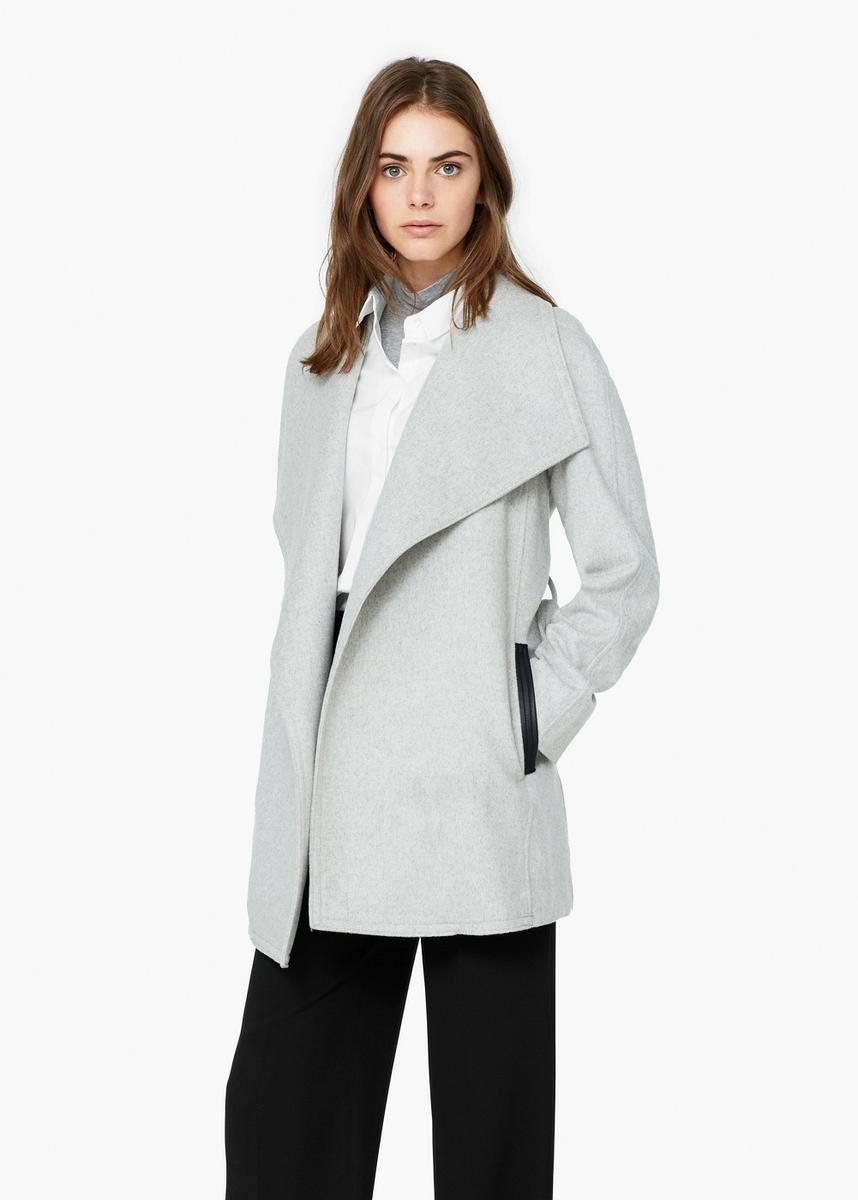 NUESTRA MODA SERA LEYENDA ABRIGO mango 79,99€