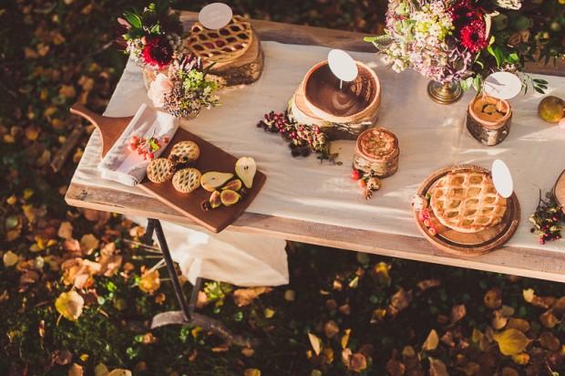 mesas otoñales de boda