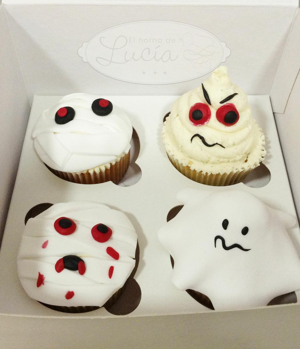 Cupcakes terroríficos halloween