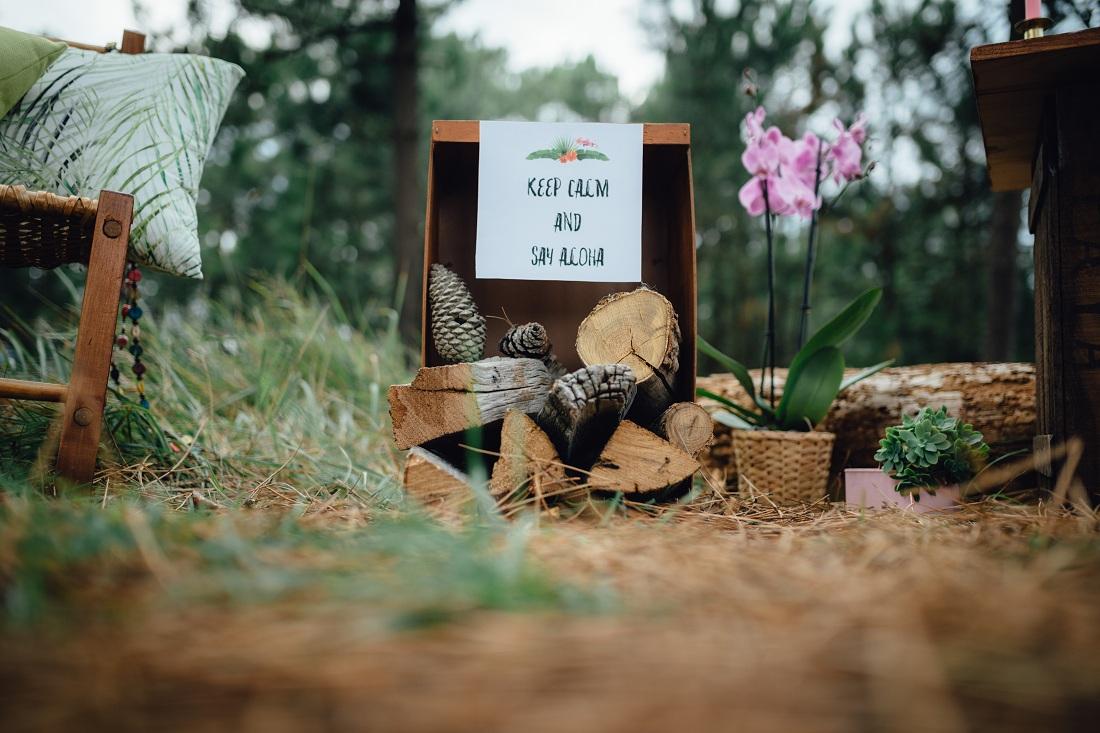 Tropical Love - Una decoración de boda diferente y original en All Lovely Party