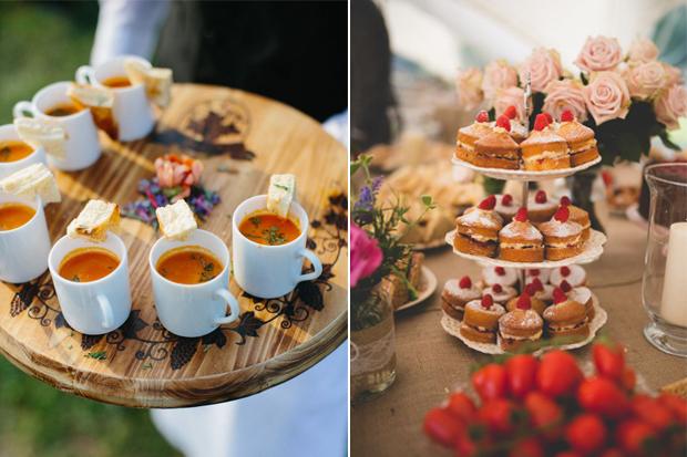 warm-savoury-treats-winter-wedding-reception