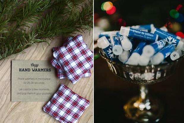 winter-wedding-hand-warmers-lip-balms