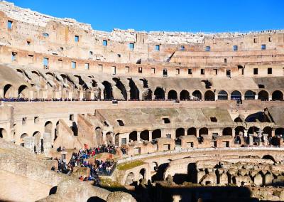 Interior Coliseo de roma