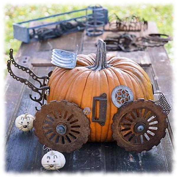 #DecoraciónHalloween de un jardín.