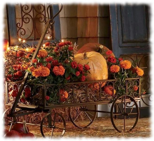 #DecoraciónHalloween de un porche.