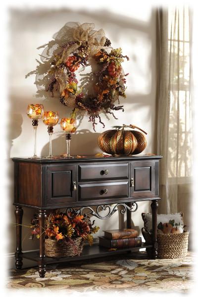 #DecoraciónHalloween de un recibidor.