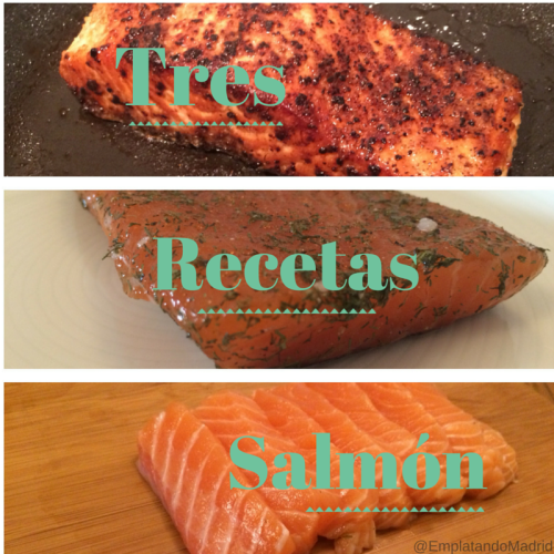 Tres recetas de salmón