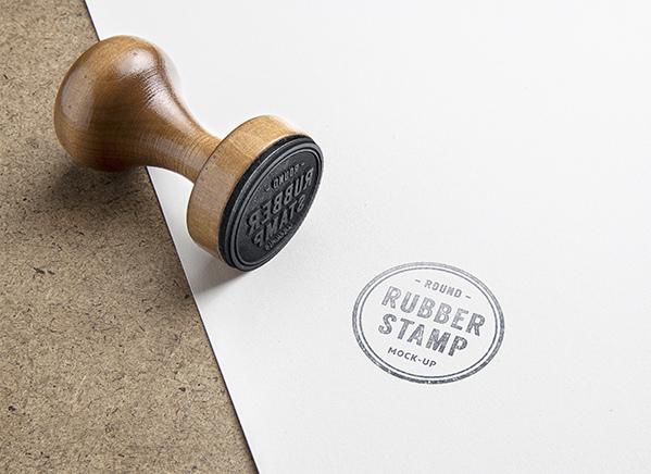 Rubber Stamp MockUp