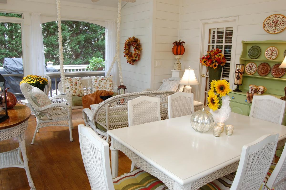 decoración de otoño