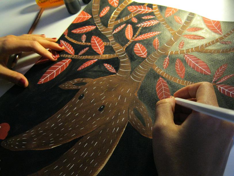 rudolph-reindeer-carmen-saldaña-winter-project-life-maow-design-blog-2