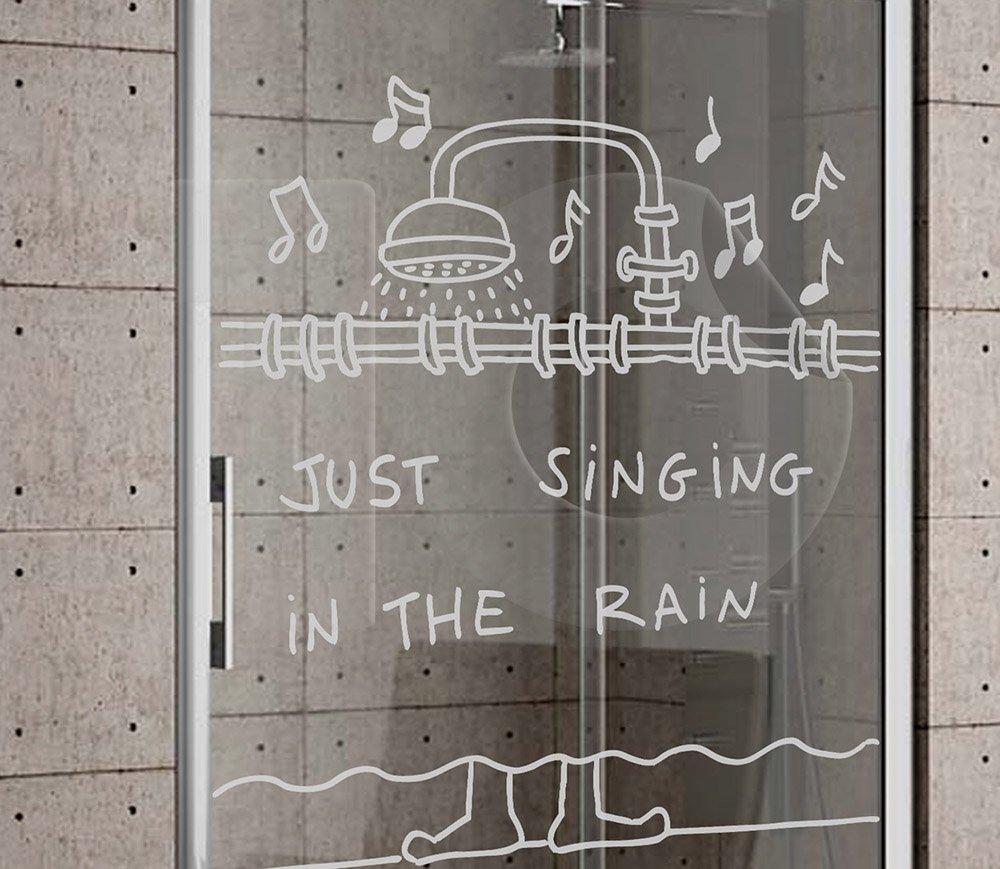 decorar las paredes tenvinilo ducha