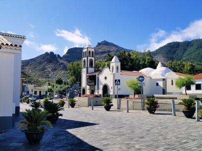 Pueblo de Santiago del Teide en Tenerife, España