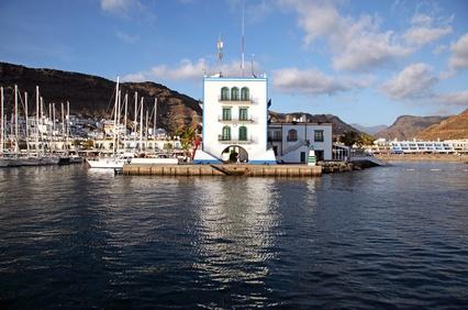 Puerto De Mogan en Gran Canaria, España