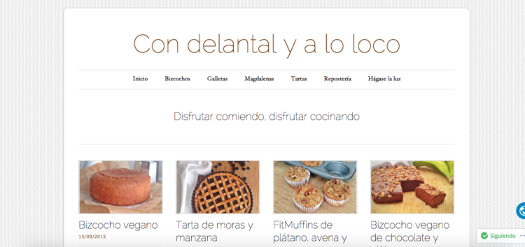 Con delantal y a lo loco