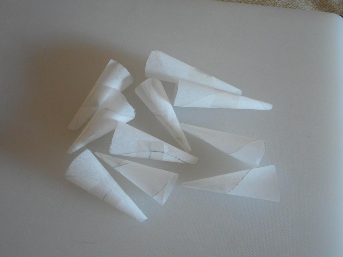 Gorros bruja chocolate