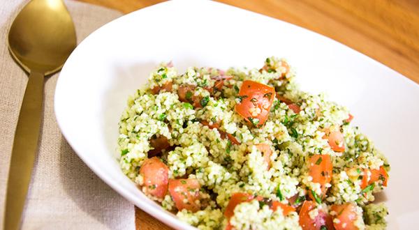 receta de tabule o ensalada libanesa