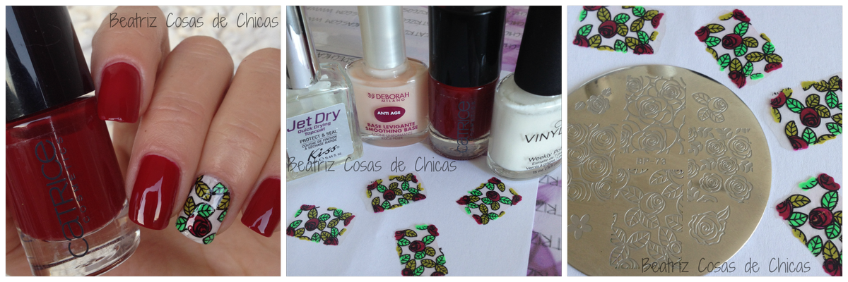 Catrice y Reverse Stamping de BornPrettyStore