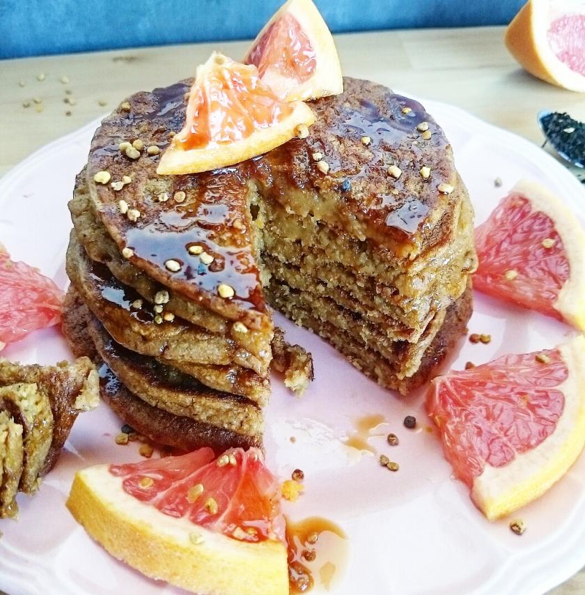 tortitas de té rojo y pomelo