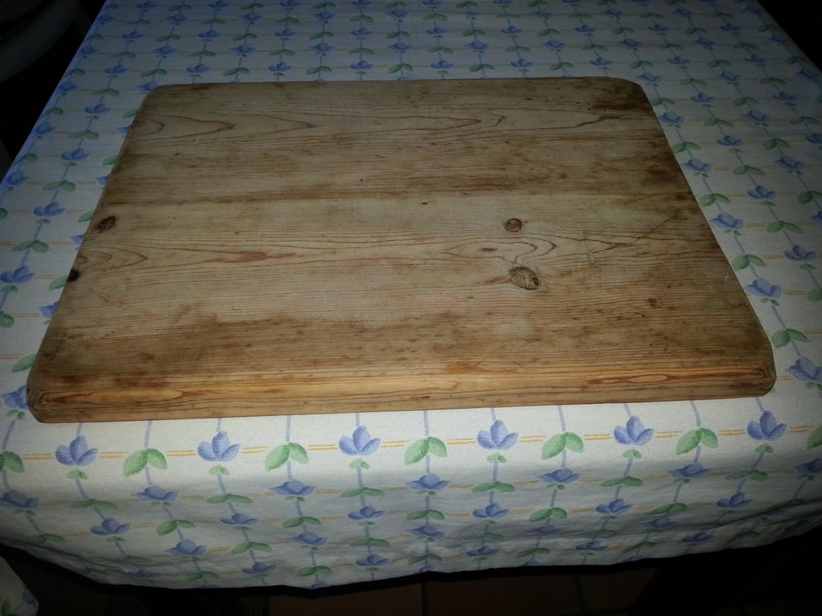 Restauración taburete de madera