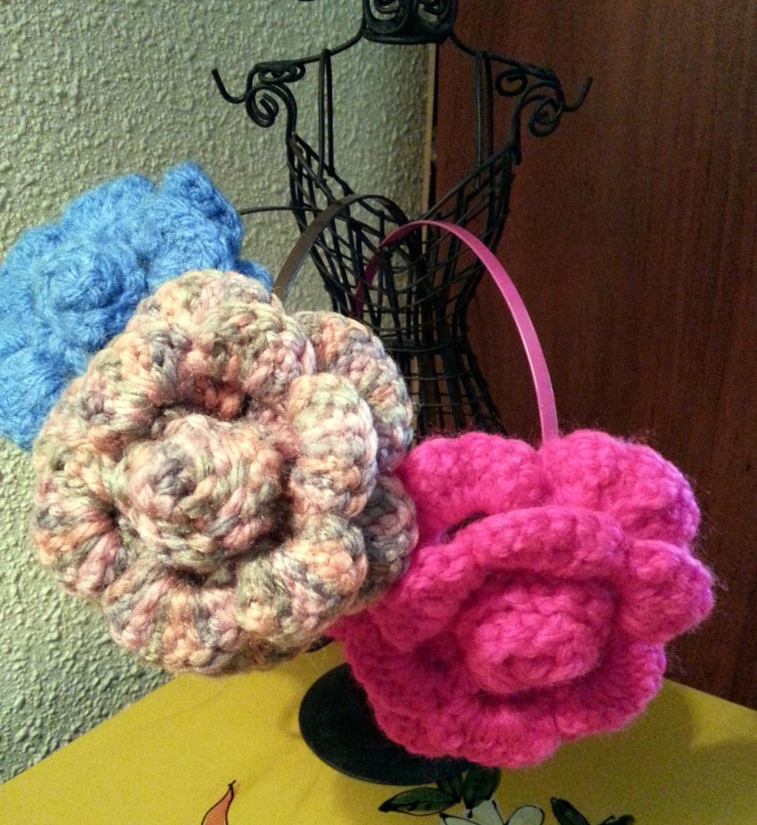 Flores crochet