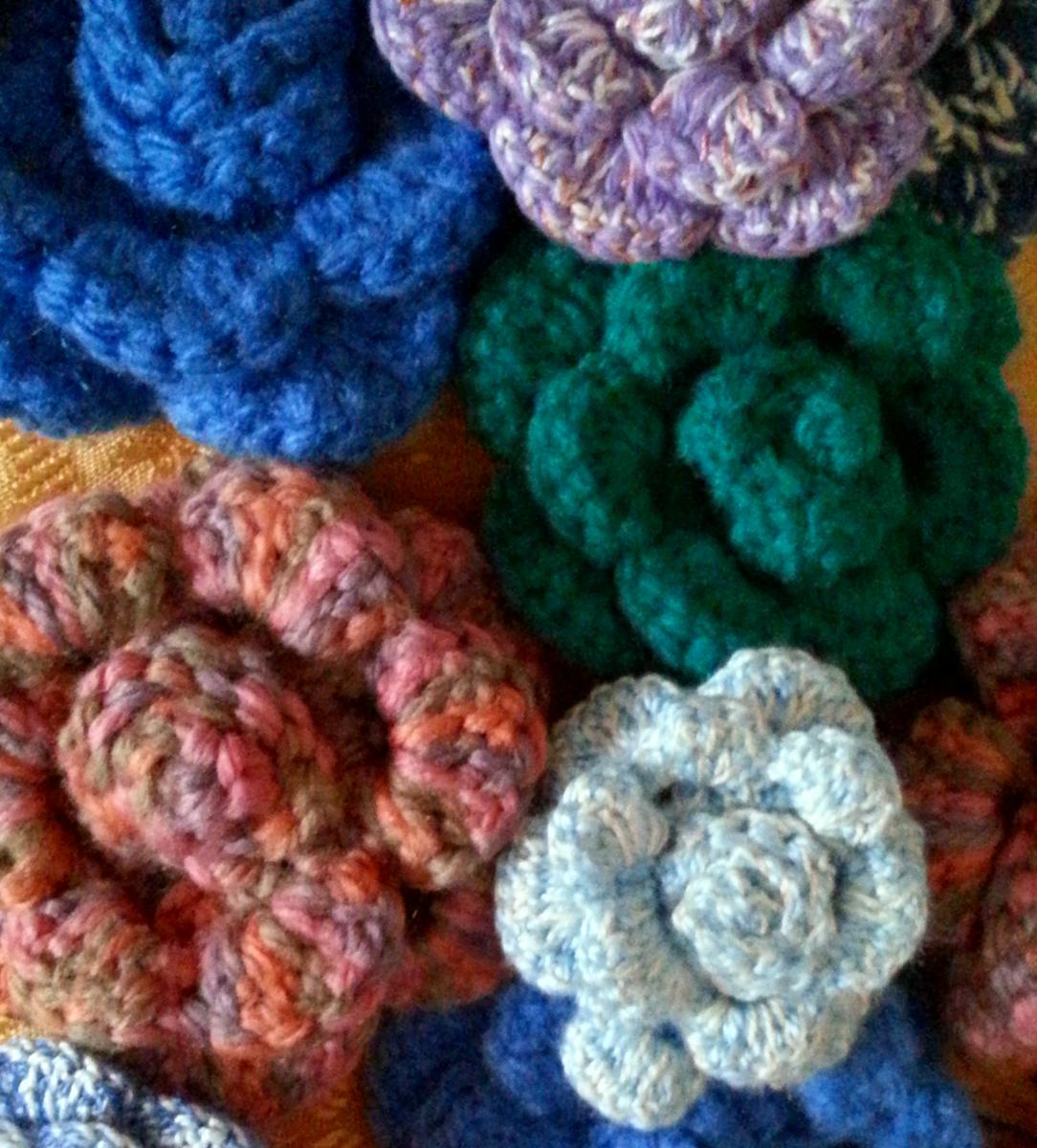 Flores crochet