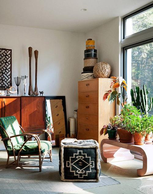 Los 25 rincones con plantas de interior más bellos de Pinterest 2