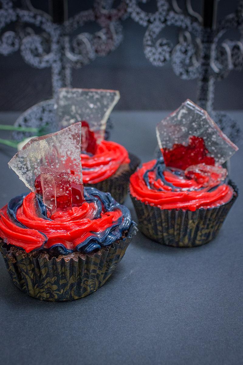 Cupcakes Sangrientos