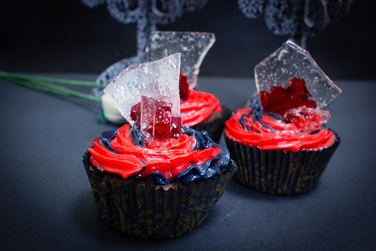 Cupcakes Sangrientos
