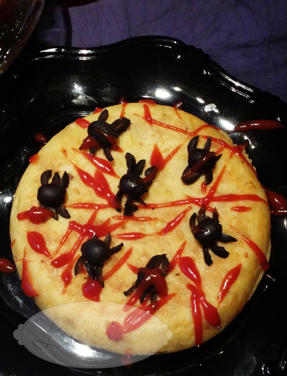 recetas halloween arañas