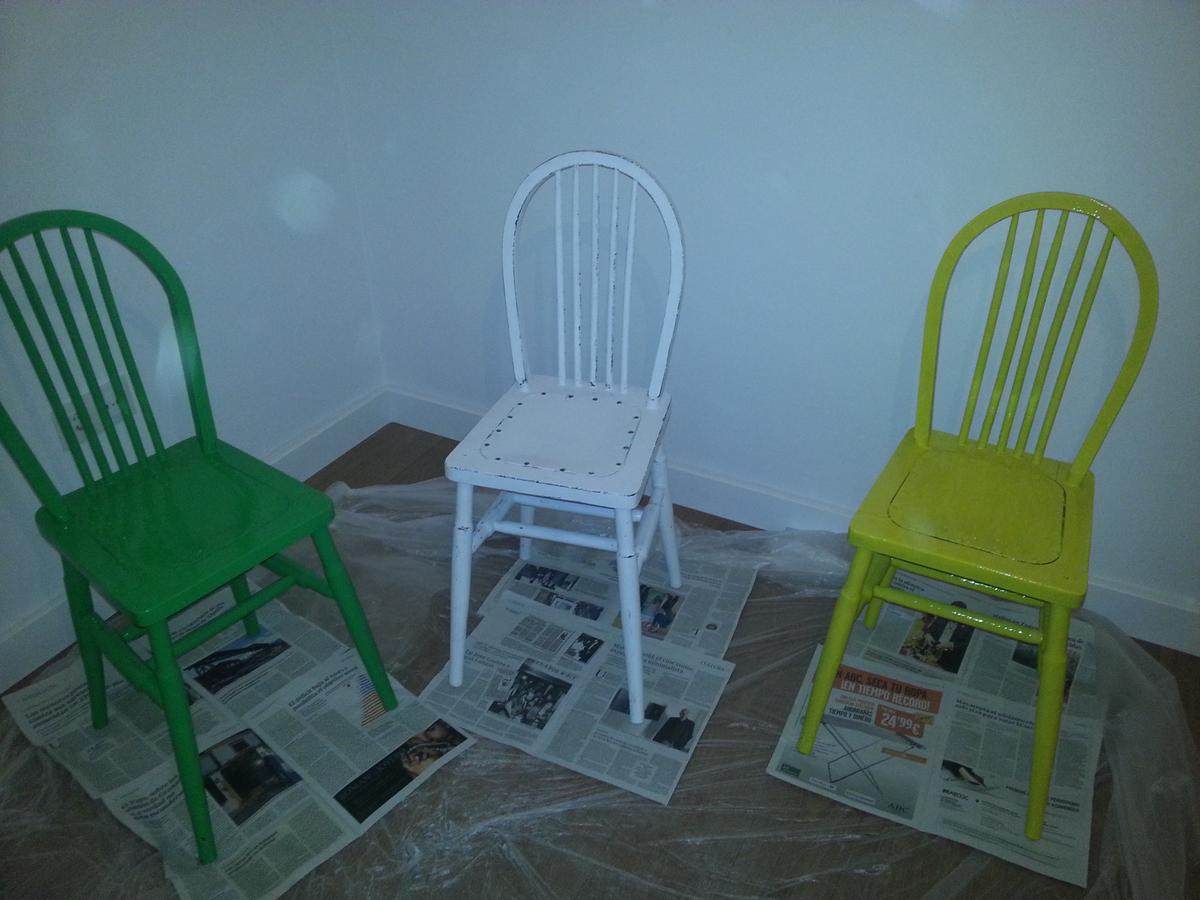 Restauración sillas