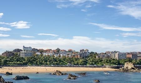 Playa del Sandinero en Santander, España