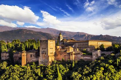 La Alhambra de Granada, España