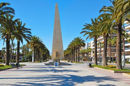 Paseo Jaime I en Salou, España