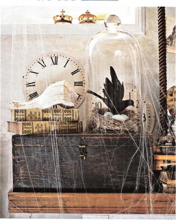 Telarañas en halloween