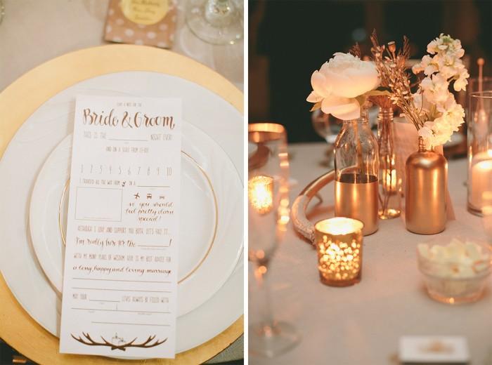 Boda en la Nieve menu