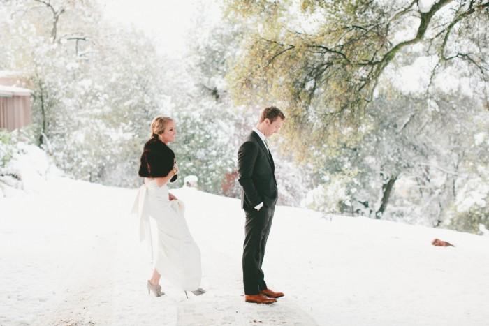 Boda en la Nieve en la nieve
