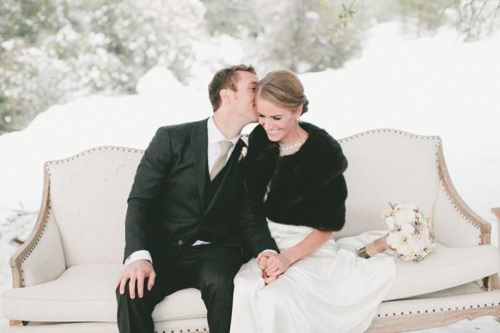 Boda en la Nieve sofa