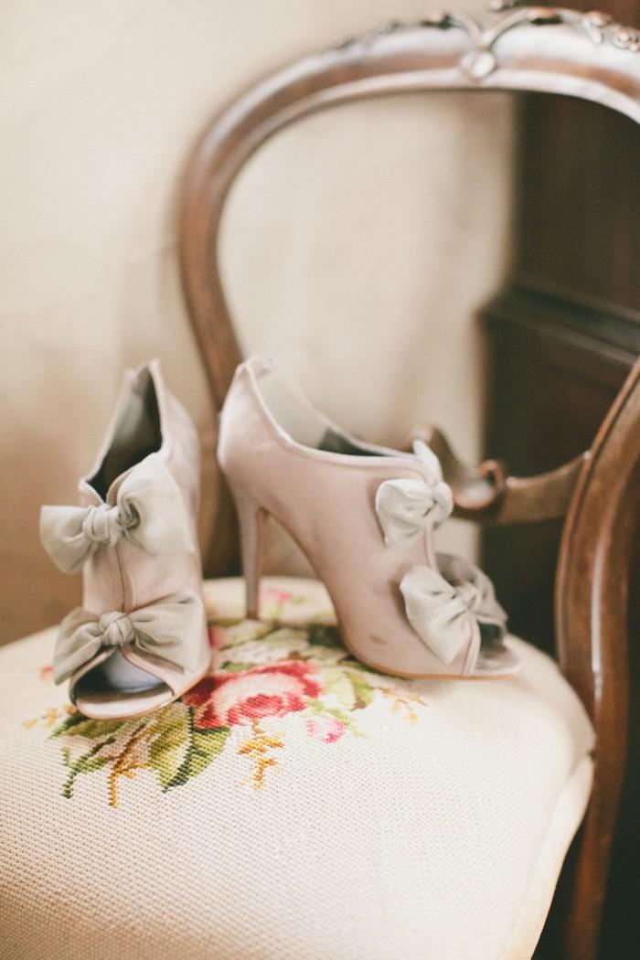 Boda en la Nieve botines de novia