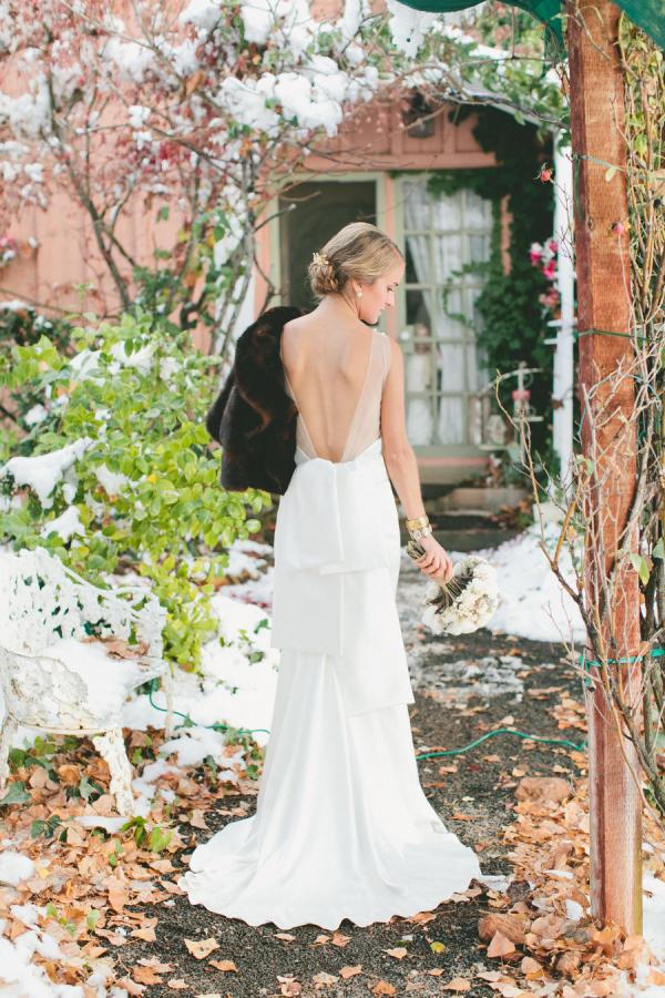 Boda en la Nieve novia