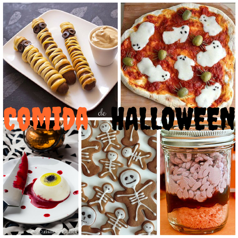 comida divertida para halloween