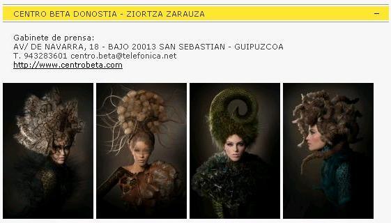 Premios Fígaro 2015 Centro Beta Donostia Ziortza Zarauza