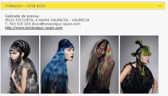 Premios Fígaro 2015 Tony Y Guy Jose Boix