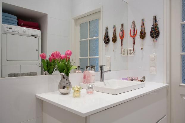 baño estilo escandinavo