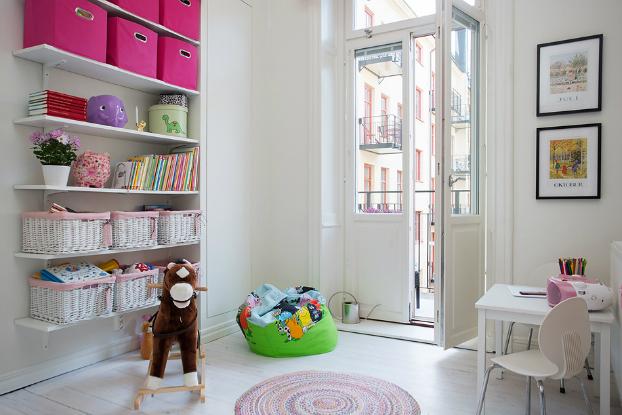 dormitorio infantil estilo escandinavo