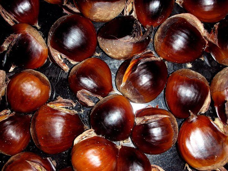 castañas asadas