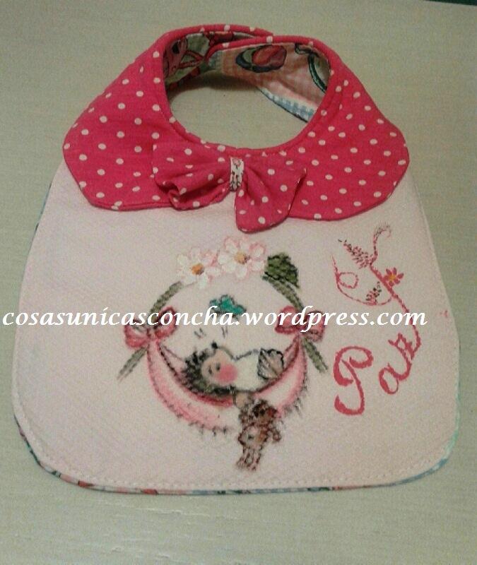R. 073 Babero reversible y personalizado